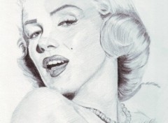 Wallpapers Art - Pencil Marylin
