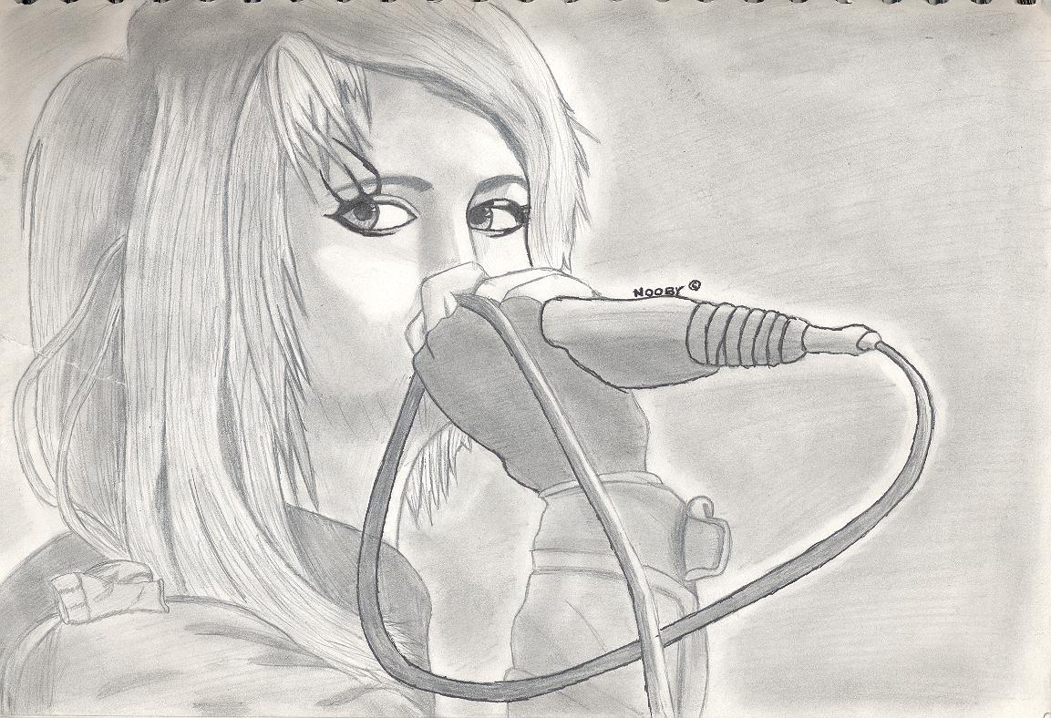 Wallpapers Art - Pencil Music hayley williams