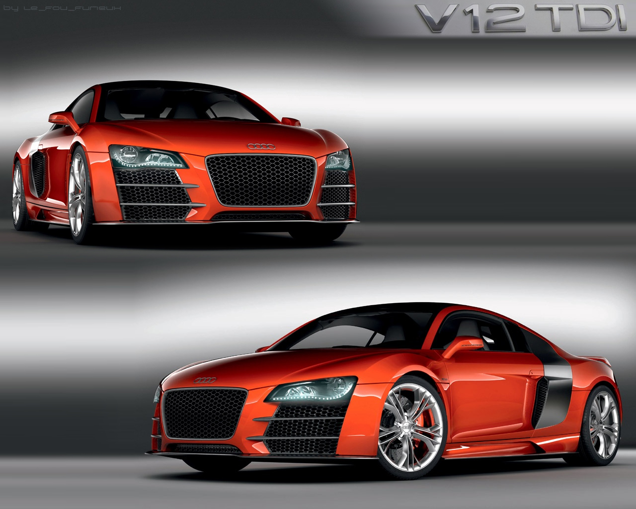 Fonds d'cran Voitures Audi Audi R8 V12 TDI LeMans