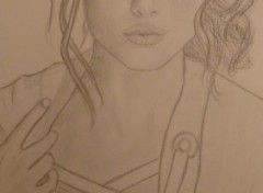 Fonds d'cran Art - Crayon Keira Knightley