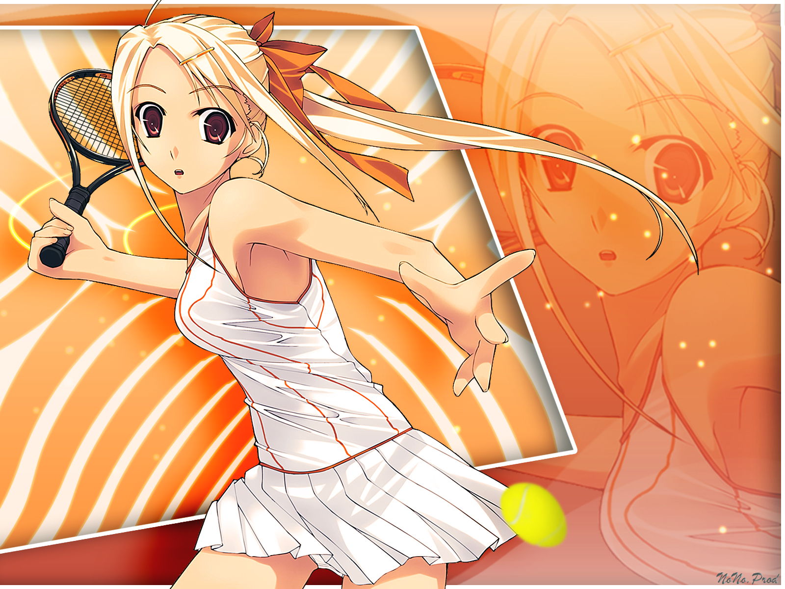 Wallpapers Manga Murakami Suigun F-Ism - Tennis