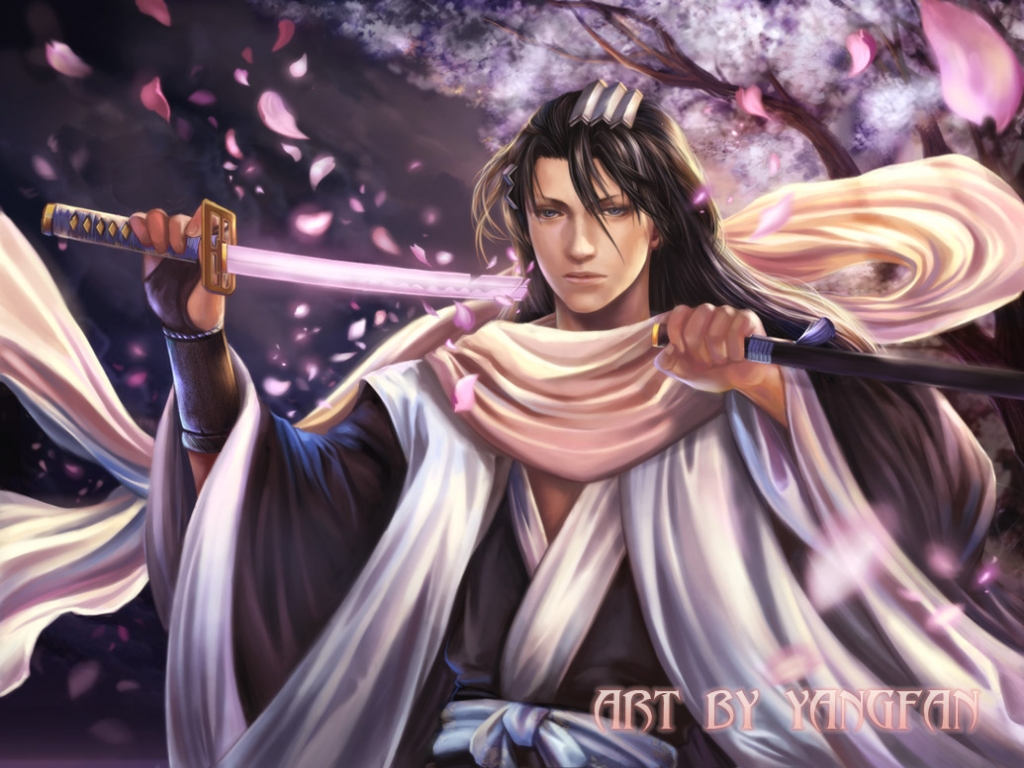 Wallpapers Manga Bleach Byakuya Kuchiki