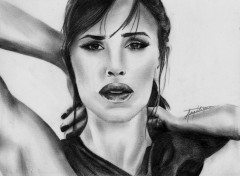 Wallpapers Art - Pencil Jennifer Garner