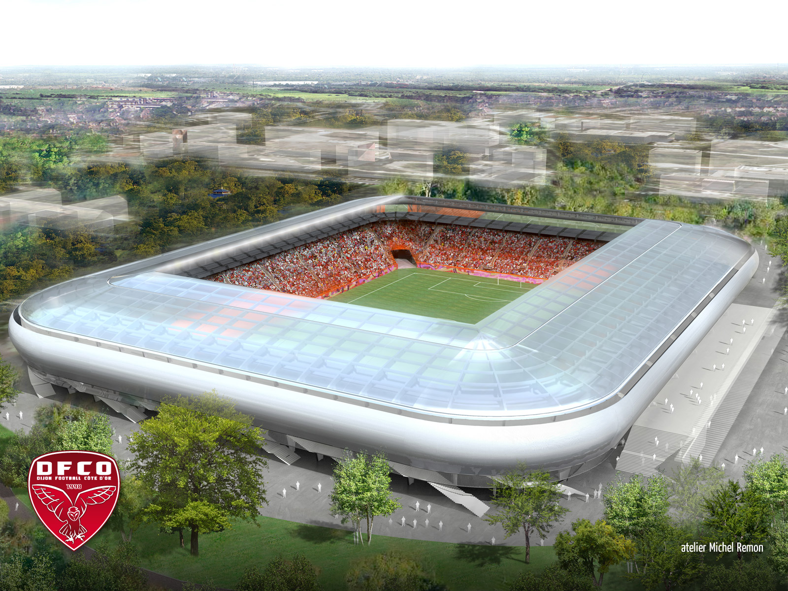 Wallpapers Sports - Leisures Football futur stade dfco