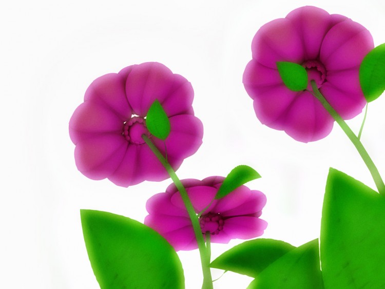 Wallpapers Digital Art Nature - Flowers Wallpaper N197882