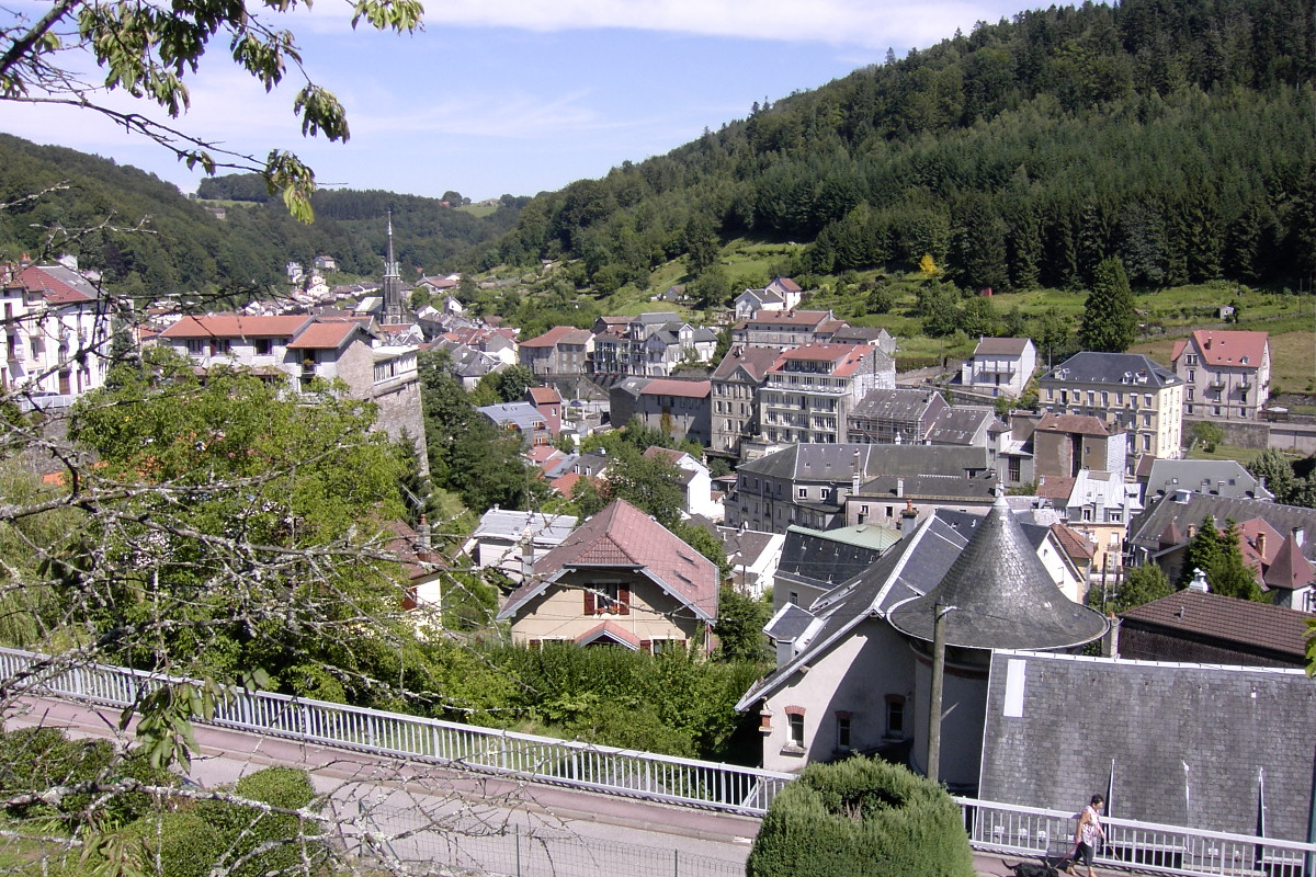 Fonds d'cran Constructions et architecture Villes - Villages Plombires les bains