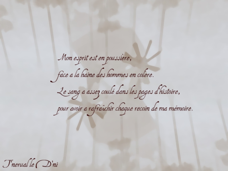 Wallpapers Digital Art Poetry - Texts Mon Esprit