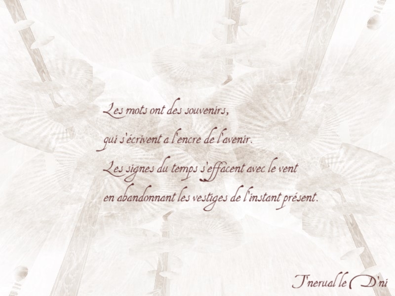 Fonds d'cran Art - Numrique Posie - Texte Les Mots