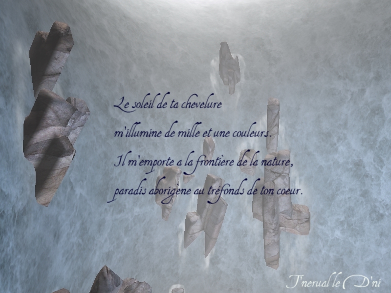 Wallpapers Digital Art Poetry - Texts Femme