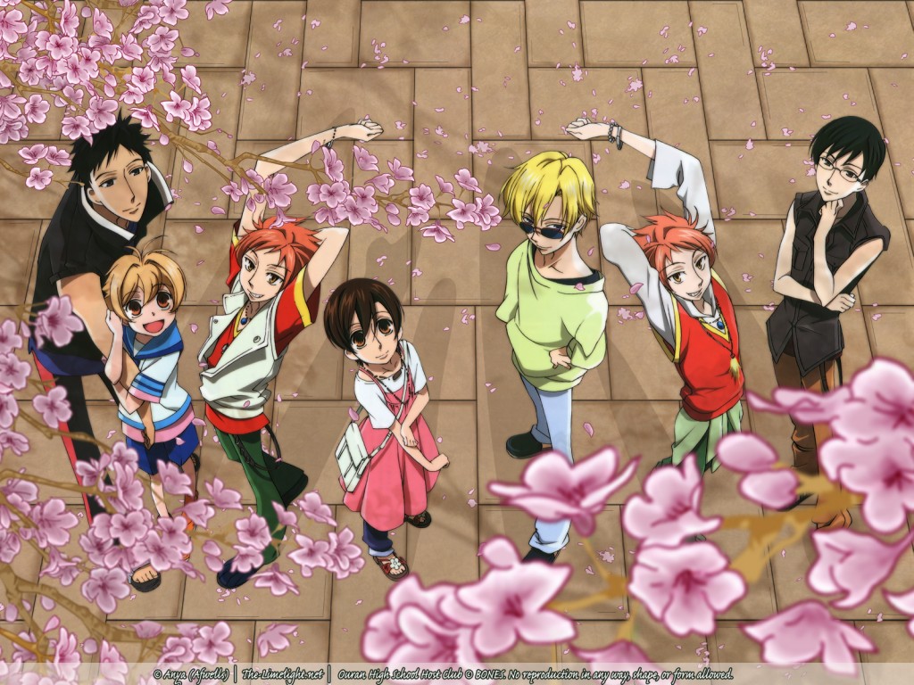 Wallpapers Manga Host club sakura