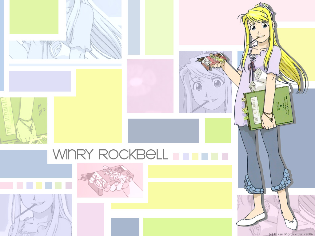 Fonds d'cran Manga Full Metal Alchemist winry