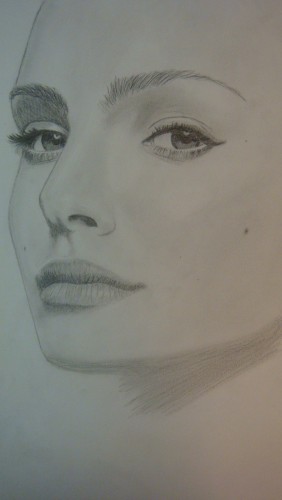 Fonds d'cran Art - Crayon Femmes - Fminit Natalie Portman