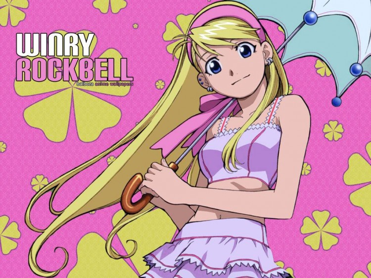 Fonds d'cran Manga Full Metal Alchemist winry rockbell