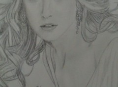 Fonds d'cran Art - Crayon nicole kidman