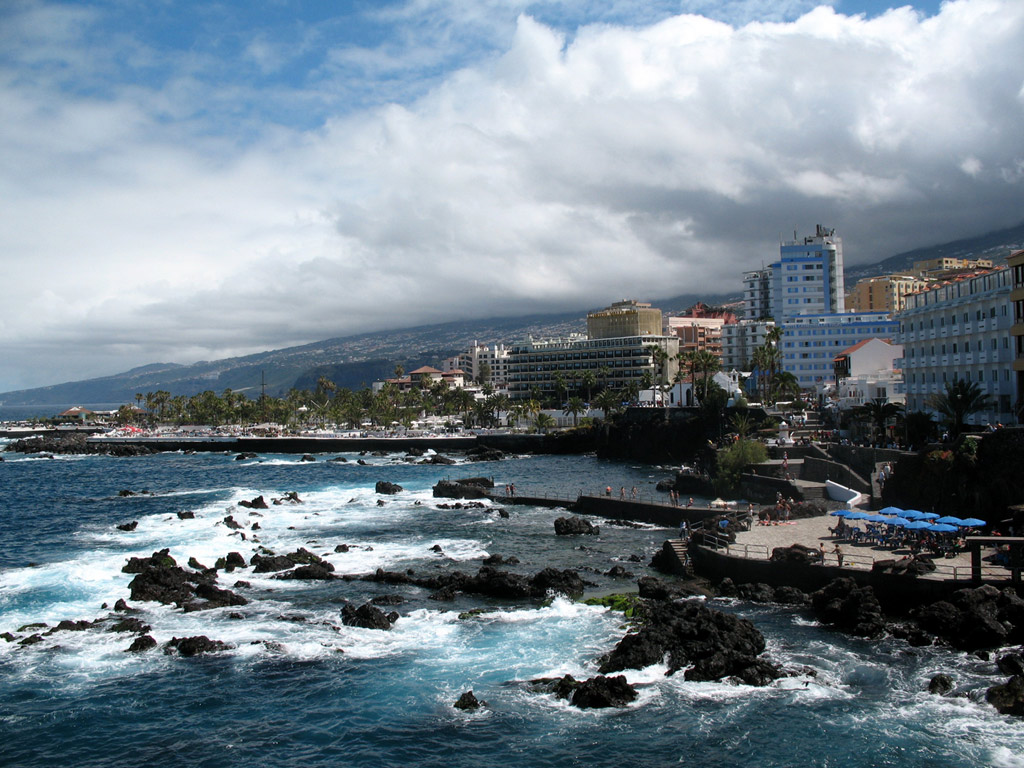 Fonds d'cran Voyages : Afrique Les Canaries Puerto de la Cruz