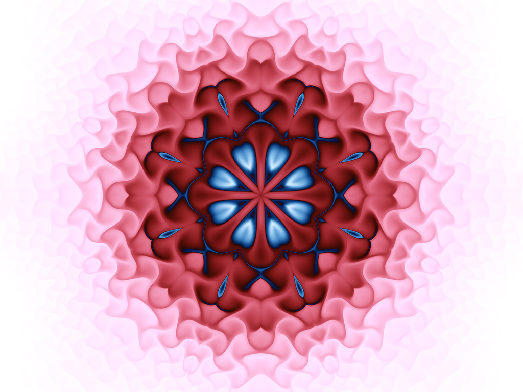 Fonds d'cran Art - Numrique Nature - Fleurs Fleur Mandala