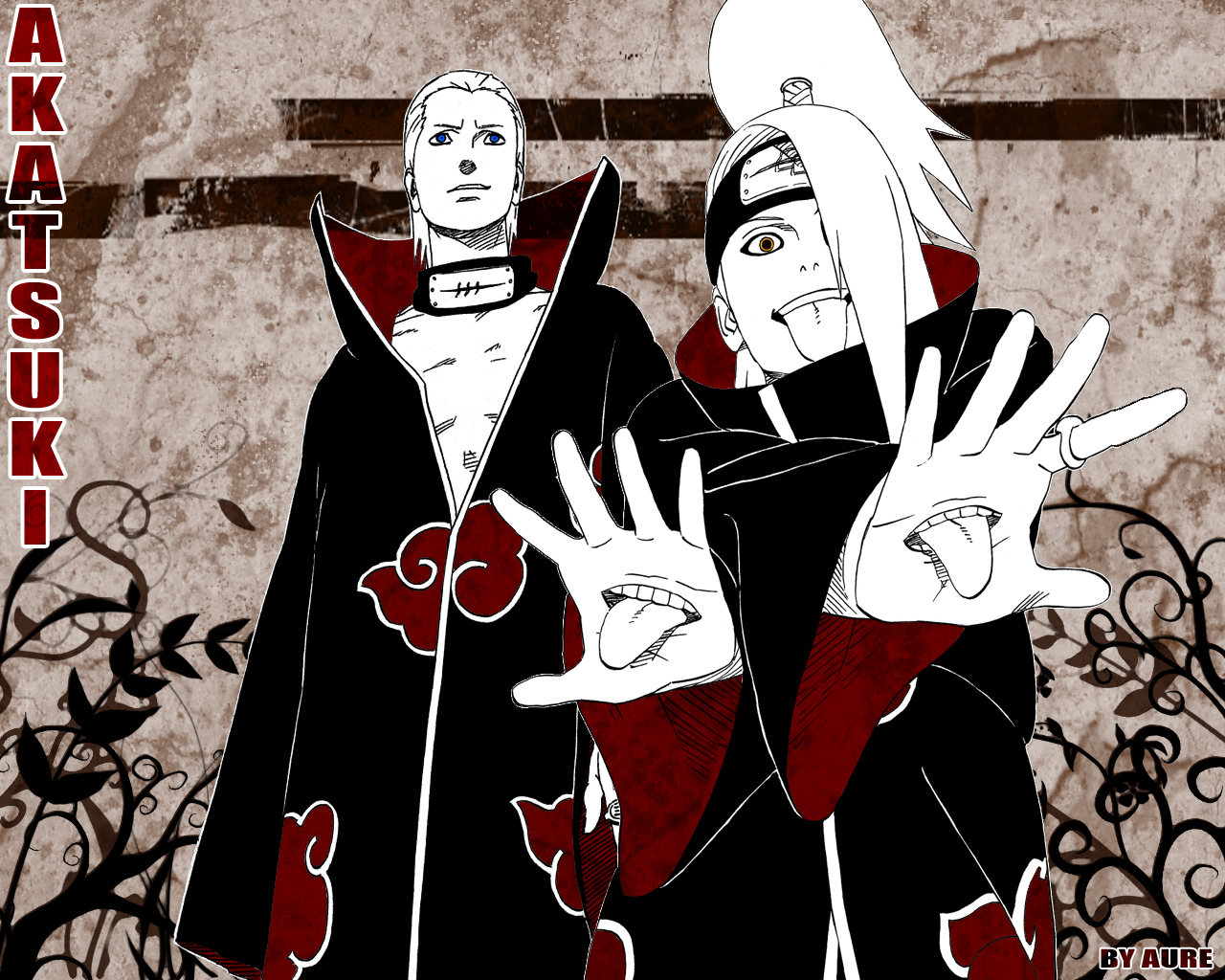 Fonds d'cran Manga Naruto akatsuki