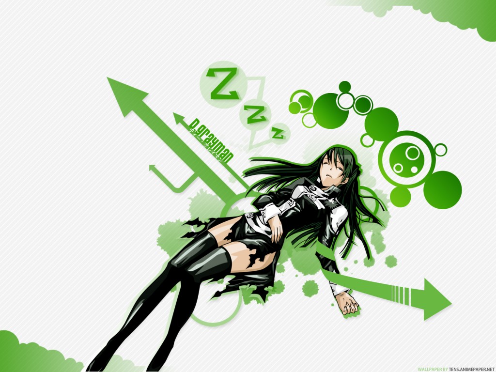 Wallpapers Manga D. Gray-Man sleeping