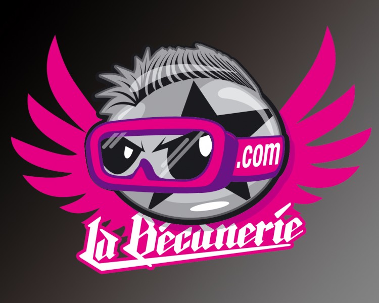 Fonds d'cran Grandes marques et publicit La Bcanerie Pink BecaMan Black