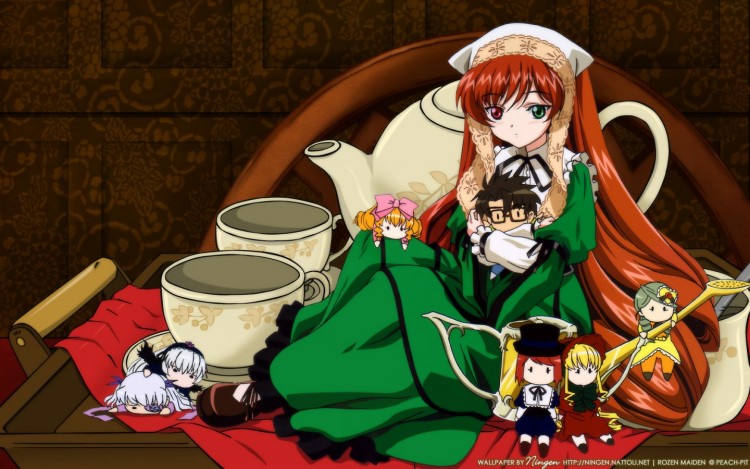 Fonds d'cran Manga Rozen Maiden Suigin Seki