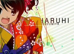 Fonds d'cran Manga haruhi yukata