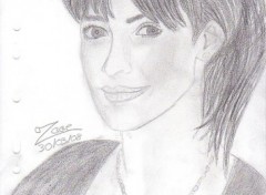 Fonds d'cran Art - Crayon Sophie Marceau