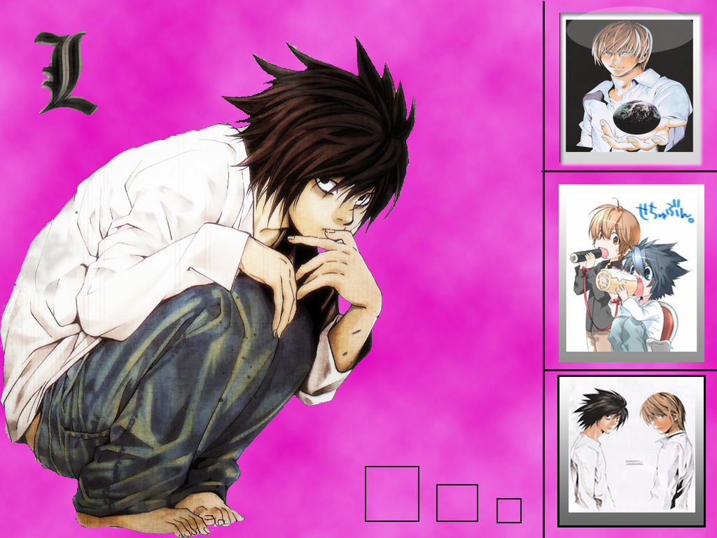 Wallpapers Manga Death Note L dess