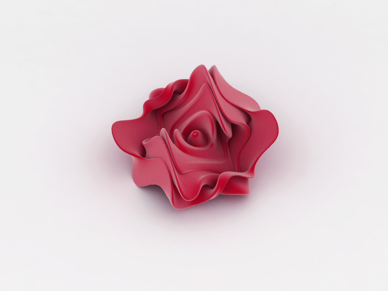 Fonds d'cran Art - Numrique Nature - Fleurs Rose Chewing-gum