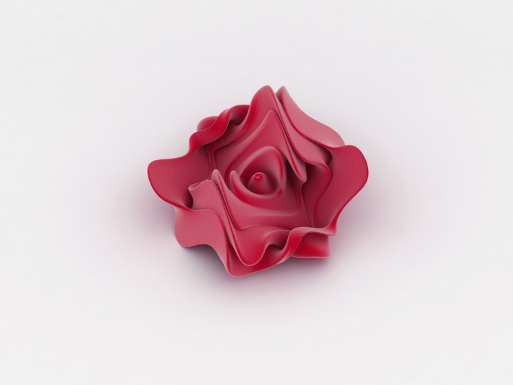 Fonds d'cran Art - Numrique Nature - Fleurs Rose Chewing-gum