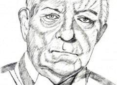 Fonds d'cran Art - Crayon Jean Gabin