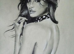 Wallpapers Art - Pencil Penelope Cruz