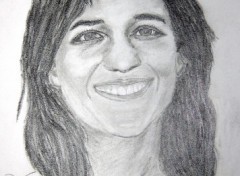 Fonds d'cran Art - Crayon Charlotte Gainsbourg