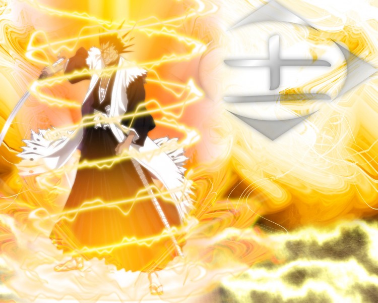 Fonds d'cran Manga Bleach Zaraki !