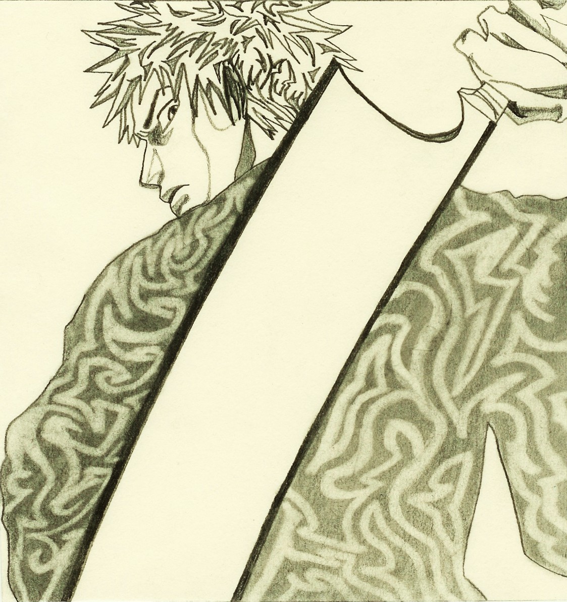 Wallpapers Art - Pencil Manga - Bleach Ichigo