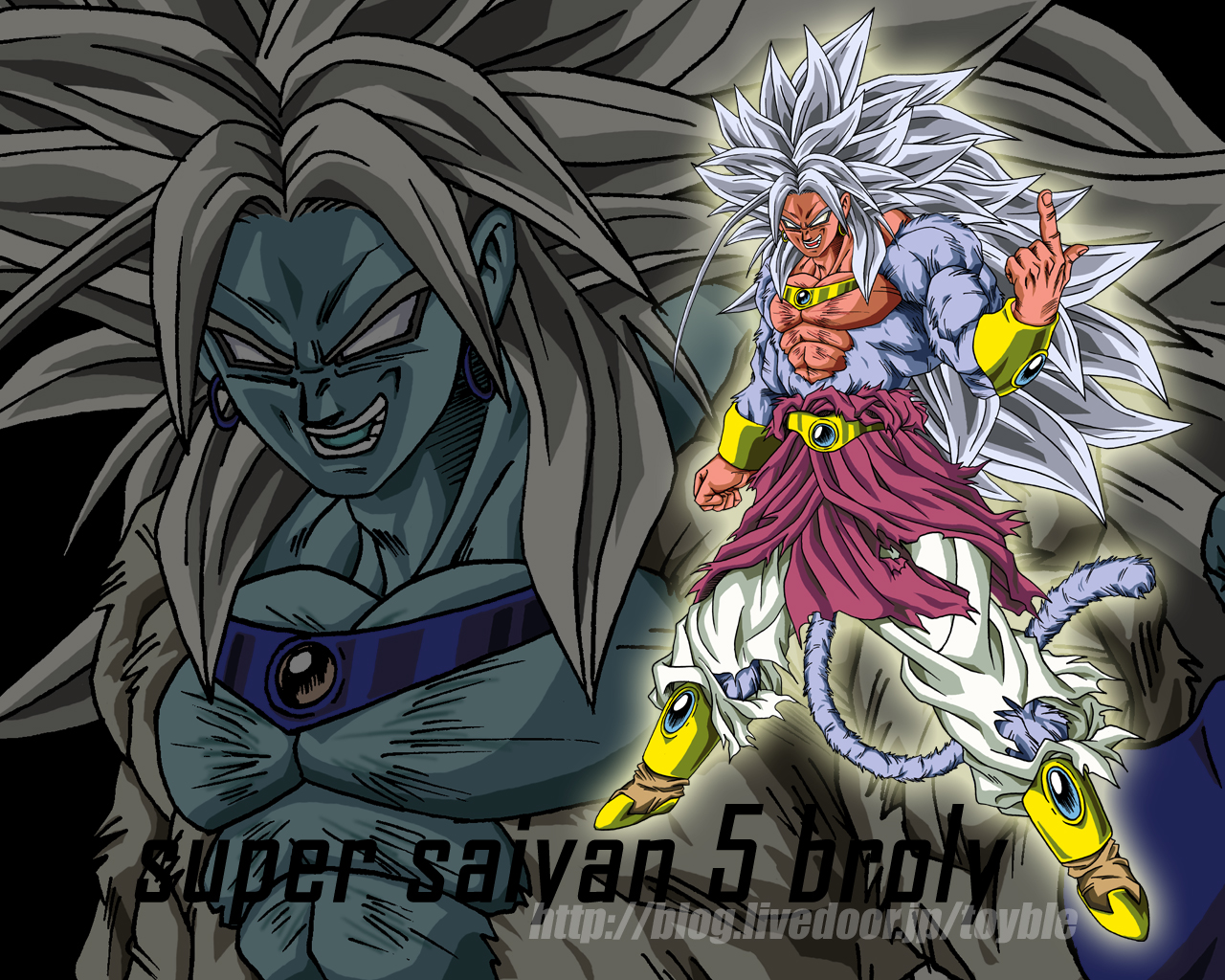 Fonds d'cran Manga Dragon Ball Z BROLY DRAGON BALL AF