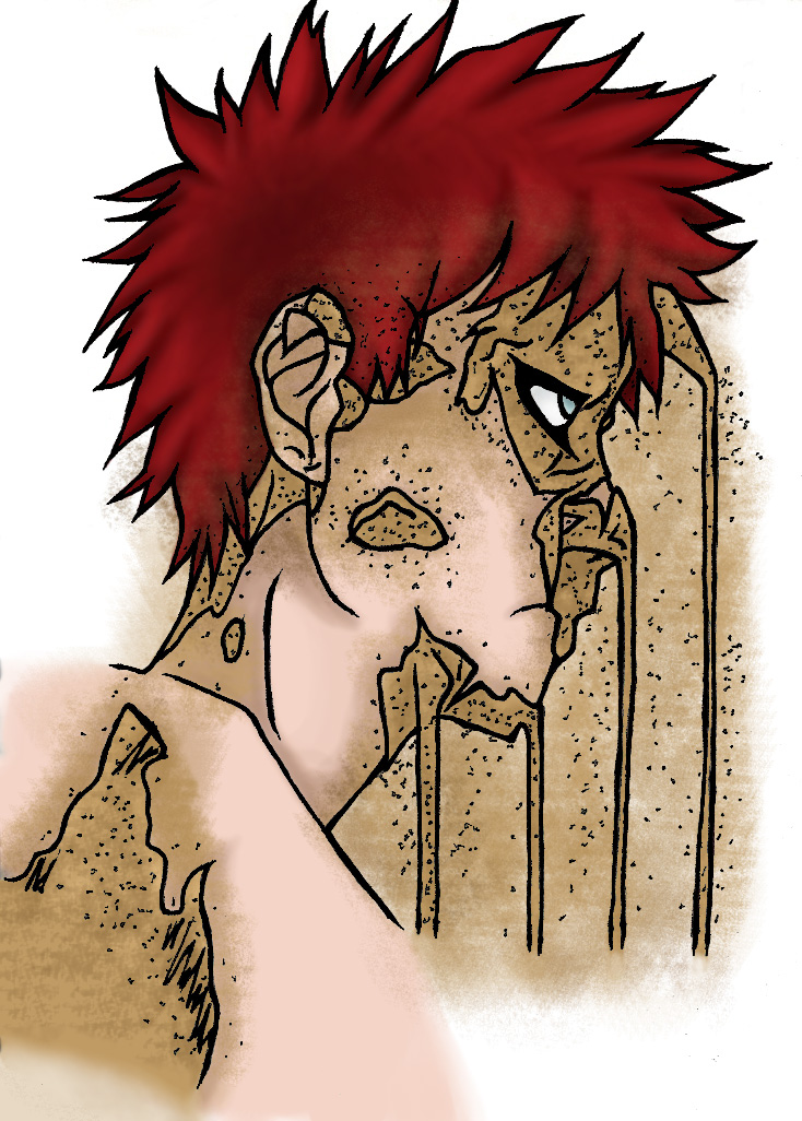 Fonds d'cran Art - Numrique Manga Gaara