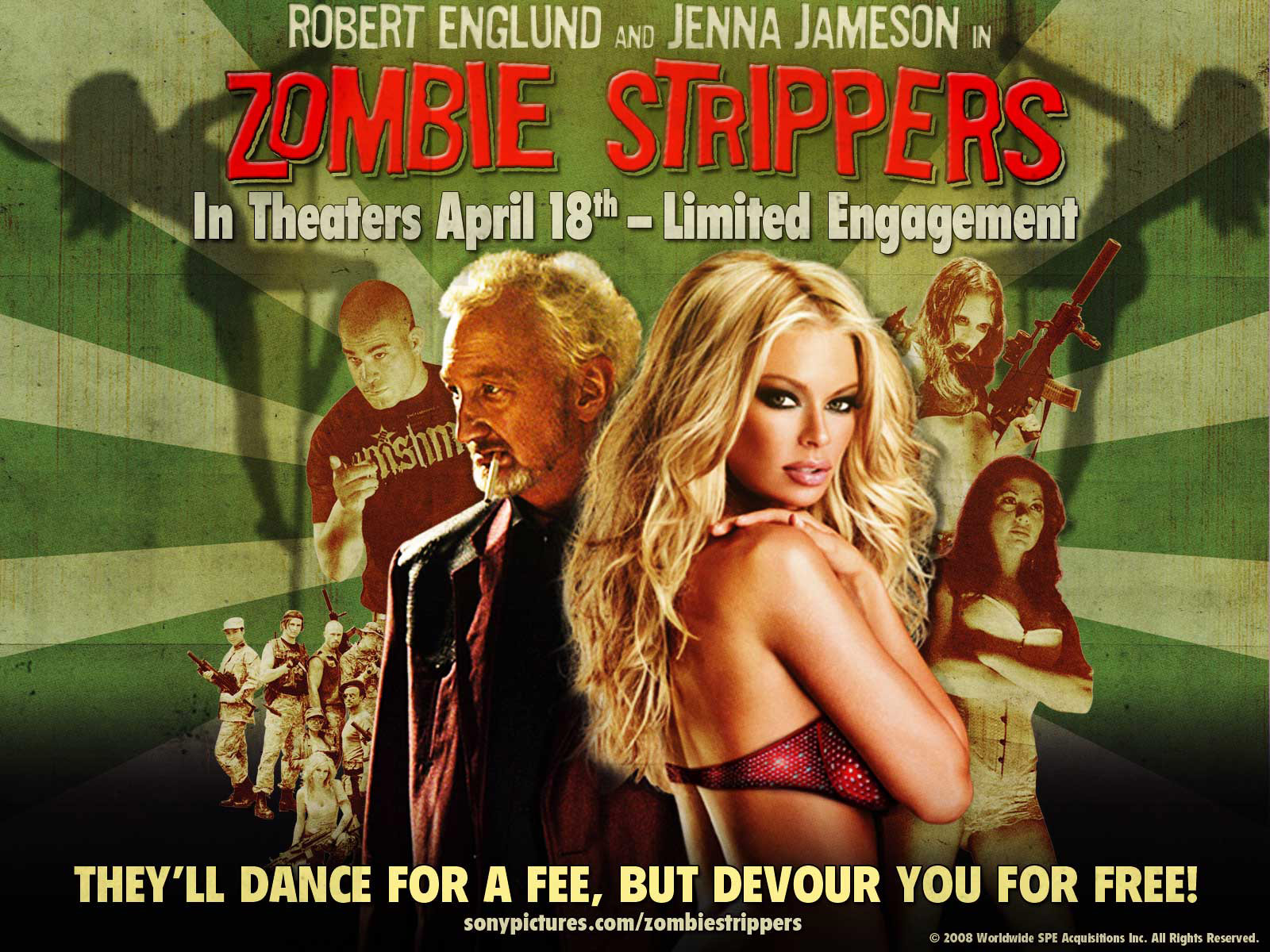 Fonds d'cran Cinma Zombie Strippers 