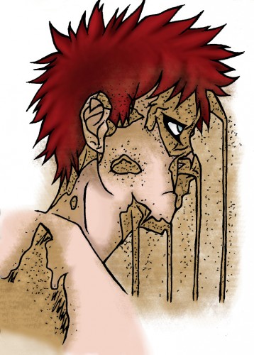 Fonds d'cran Art - Numrique Manga Gaara