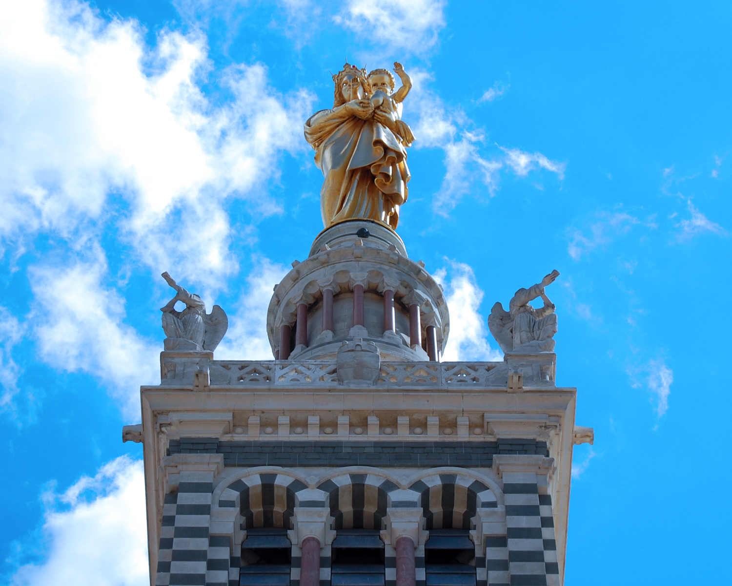 Wallpapers Constructions and architecture Religious Buildings Notre Dame de la Garde