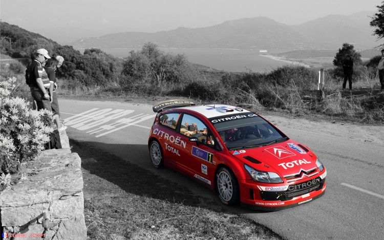 Fonds d'cran Sports - Loisirs Rallye loeb / elena