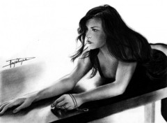 Wallpapers Art - Pencil Liv Tyler