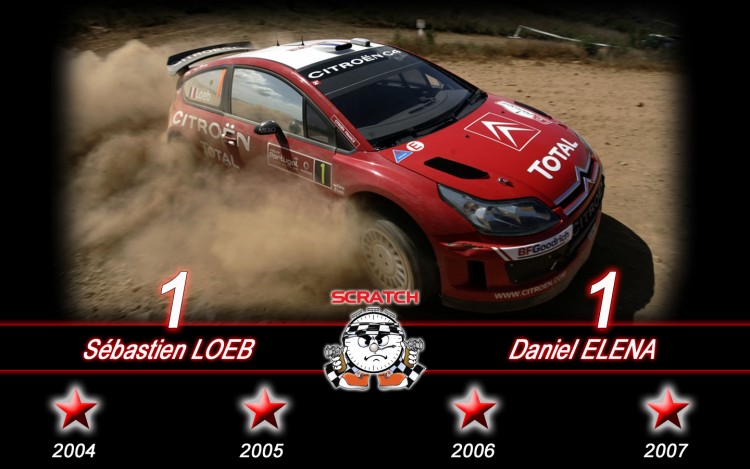 Fonds d'cran Sports - Loisirs Rallye loeb / elena