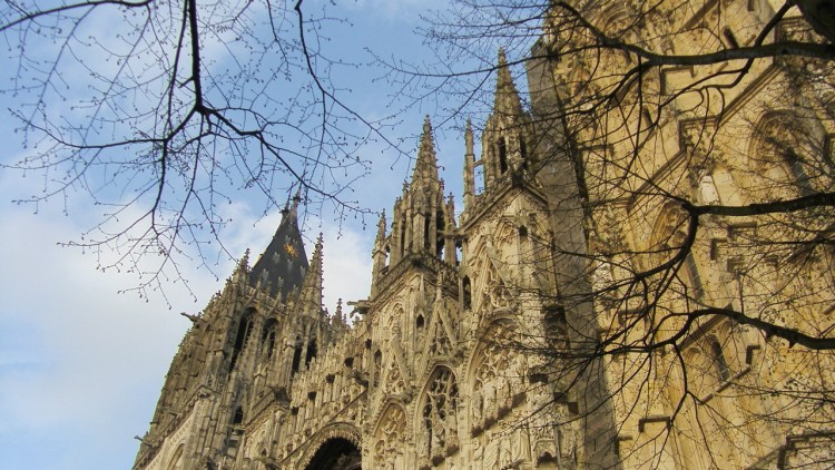 Wallpapers Constructions and architecture Religious Buildings la cathdrale sous les branchages