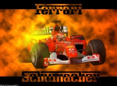 Wallpapers Cars Schumy on fire