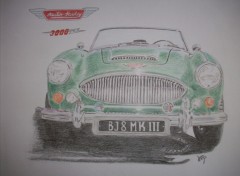 Wallpapers Art - Pencil BIG HEALEY