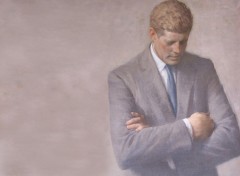Wallpapers Art - Painting John F. Kennedy
