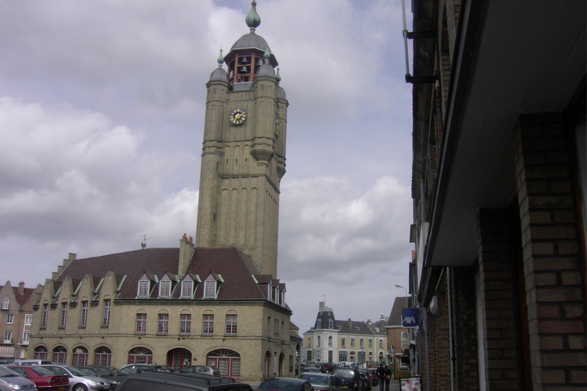 Wallpapers Constructions and architecture Buildings le beffroi de Bergues