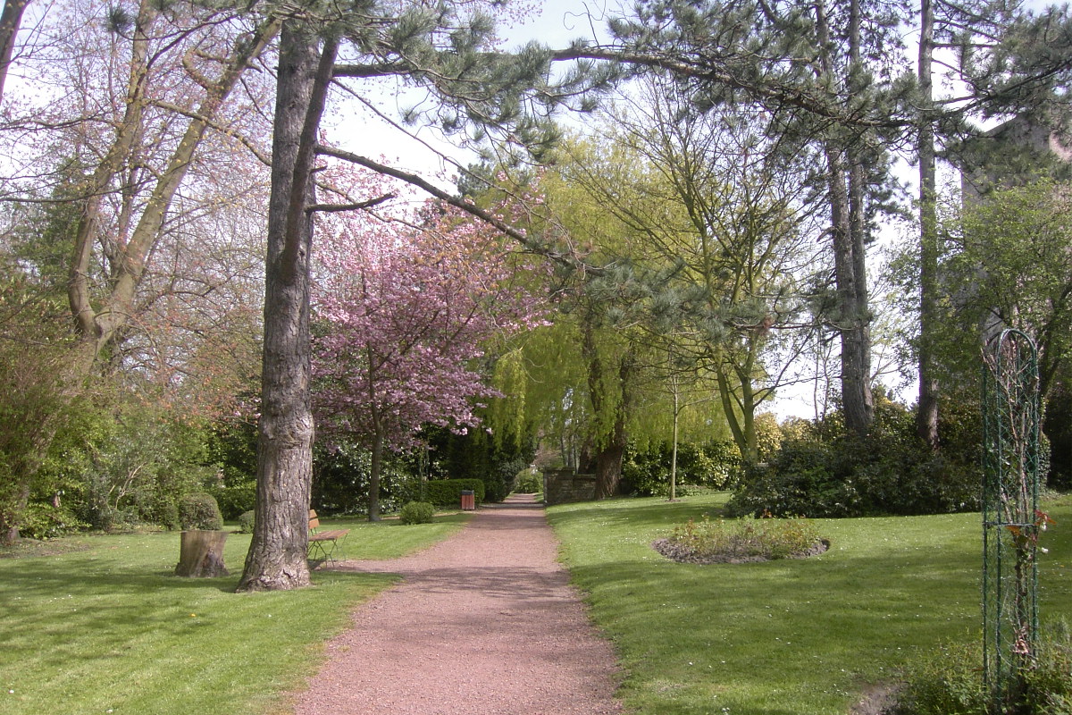 Fonds d'cran Nature Parcs - Jardins le jardin public de Bergues dans le Nord