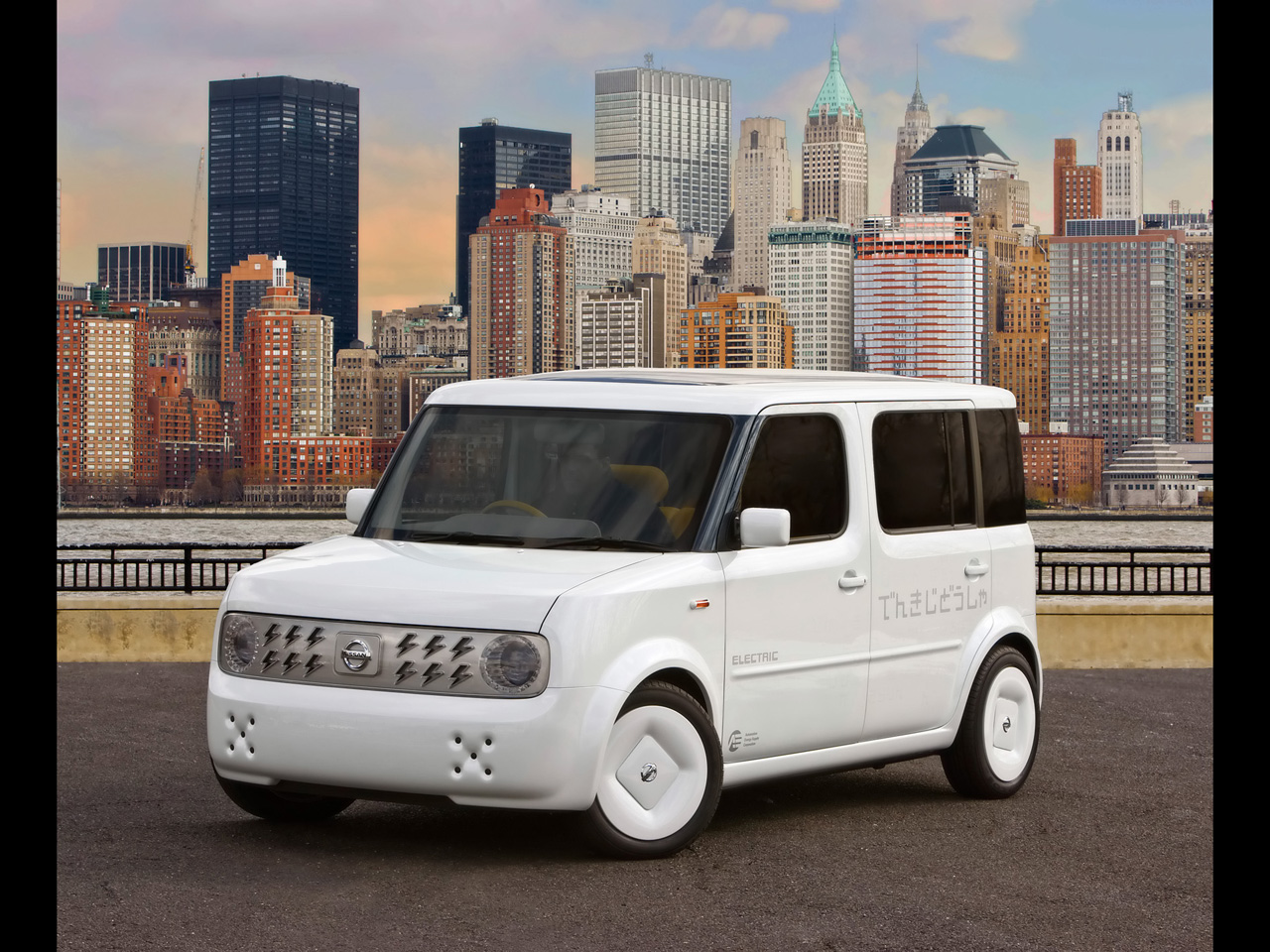 Wallpapers Cars Nissan Nissan-Denki-Cube-Concept-New-York-City