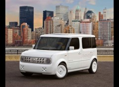 Wallpapers Cars Nissan-Denki-Cube-Concept-New-York-City